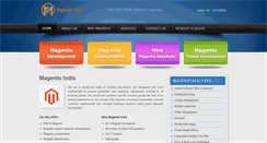 Desktop Screenshot of magentoindia.com